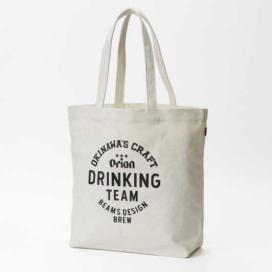 【公式限定】オリオン “DRINKING TEAM” トートバック　カラー：WHITE