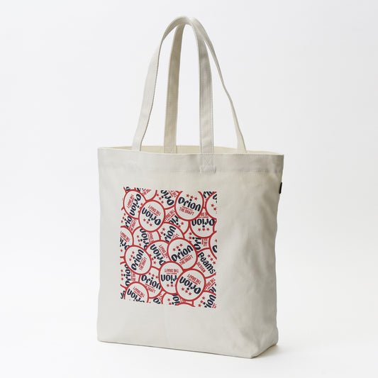 【公式限定】オリオン LOGO PATTERN トートバック　カラー：WHITE