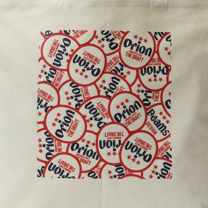【公式限定】オリオン LOGO PATTERN トートバック　カラー：WHITE