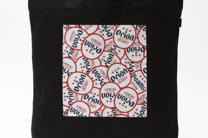 【公式限定】オリオン LOGO PATTERN トートバック　カラー：BLACK