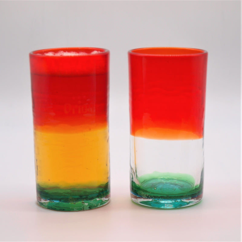 【公式通販限定】琉球ガラス ビアグラス ～残波の夕日～（約350ml）