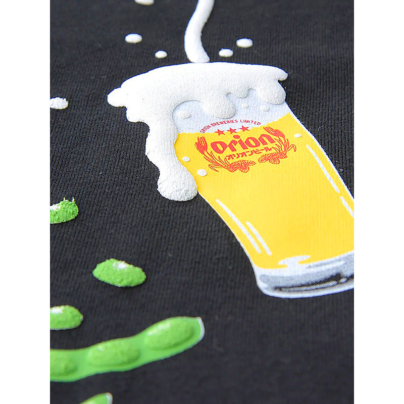 生ビールと枝豆Tシャツ